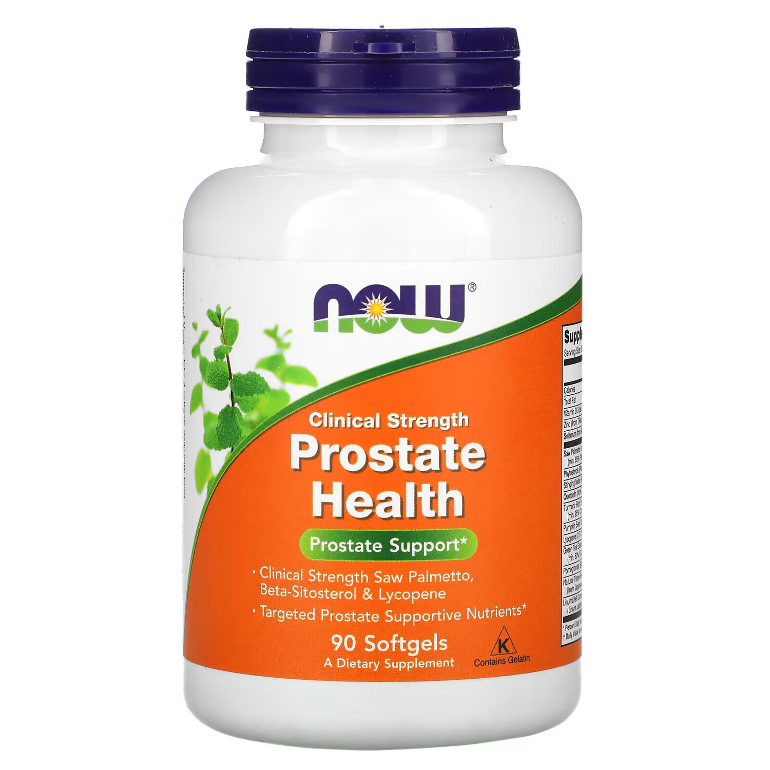 NOW Foods, Clinical Strength, добавка для здоровья предстательной железы, 90 капсул
NOW Foods, Clinical Strength, добавка для здоровья предстательной железы, 90 капсул