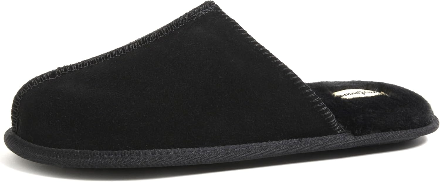 Мужские домашние тапочки Dearfoams Bradford из натурального замша, черный
Мужские домашние тапочки Dearfoams Bradford из натурального замша, черный