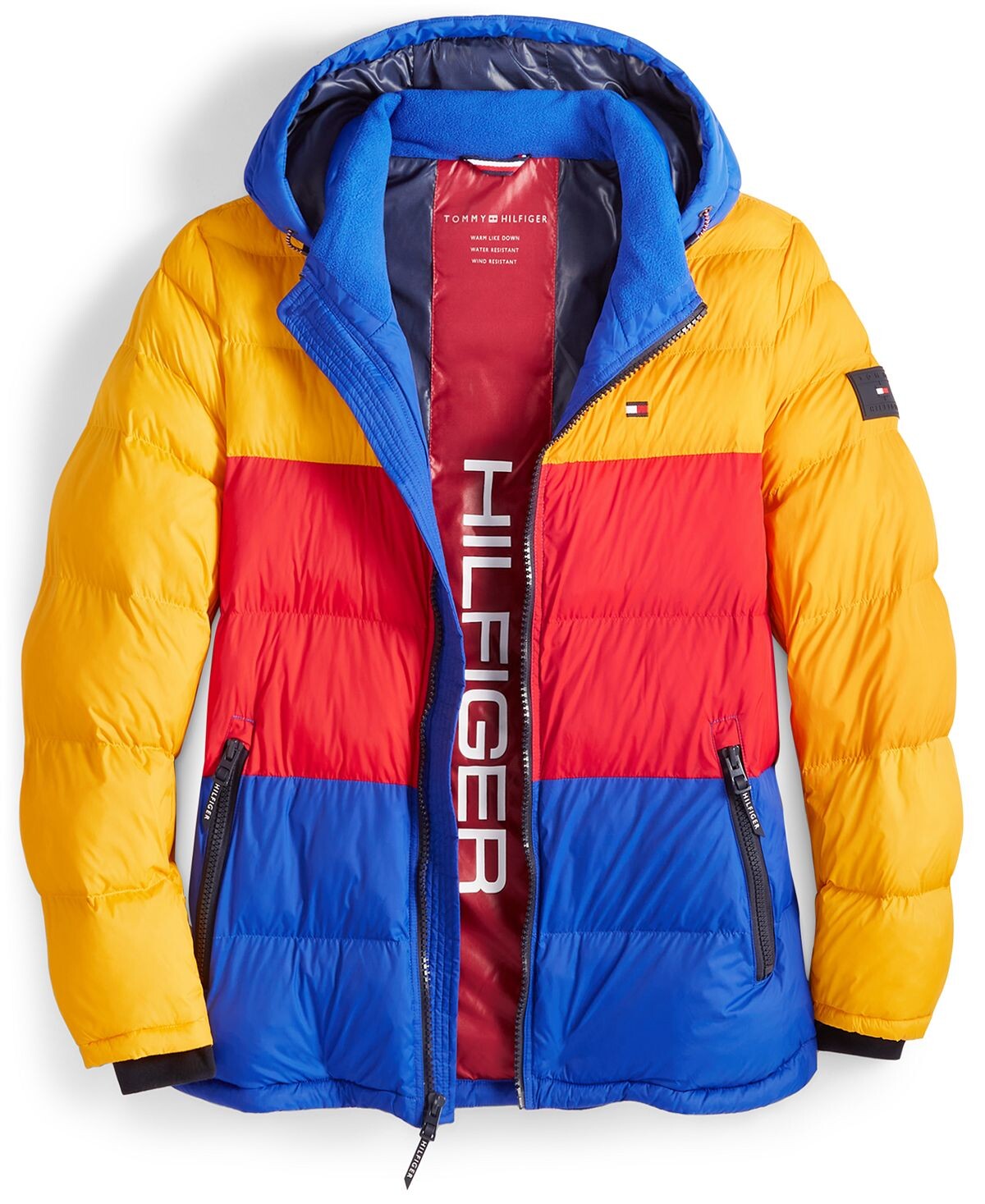 Мужской стеганый пуховик Tommy Hilfiger, желтый/красный/синий
Мужской стеганый пуховик Tommy Hilfiger, желтый/красный/синий