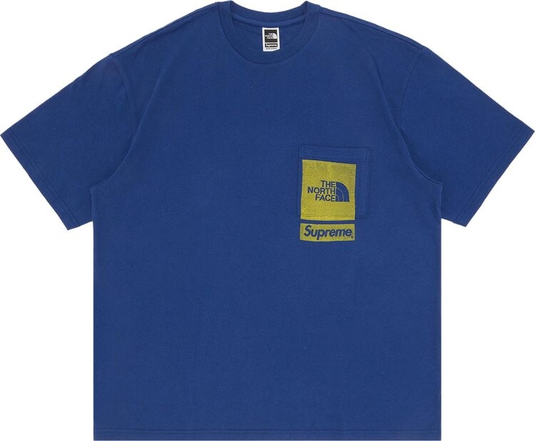 Футболка Supreme x The North Face Printed Pocket Tee 'Navy', синий
Футболка Supreme x The North Face Printed Pocket Tee 'Navy', синий