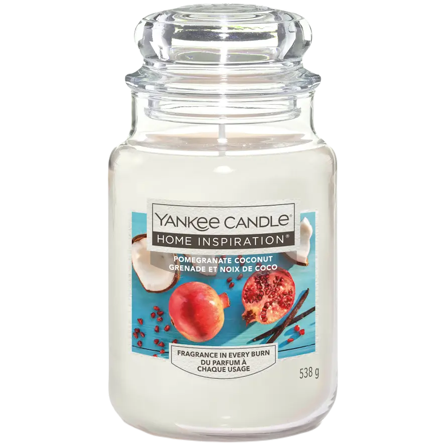 Yankee Candle Home Inspiration Pomegranate Coconut большая ароматическая свеча, 538 г
Yankee Candle Home Inspiration Pomegranate Coconut большая ароматическая свеча, 538 г