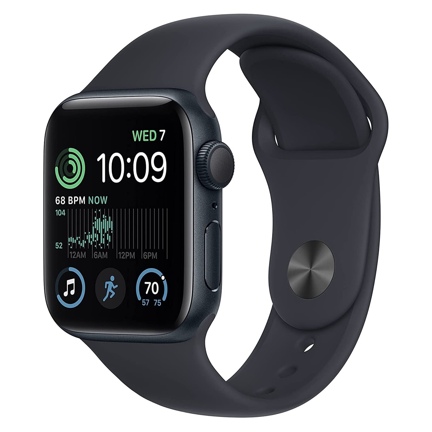 Умные часы Apple Watch Series SE Gen 2 (GPS), 40 мм, Midnight Aluminum Case/Midnight Sport Band - S/M, Черный, Умные часы Apple Watch Series SE Gen 2 (GPS), 40 мм, Midnight Aluminum Case/Midnight Sport Band - S/M
Умные часы Apple Watch Series SE Gen 2 (GPS), 40 мм, Midnight Aluminum Case/Midnight Sport Band - S/M, Черный, Умные часы Apple Watch Series SE Gen 2 (GPS), 40 мм, Midnight Aluminum Case/Midnight Sport Band - S/M