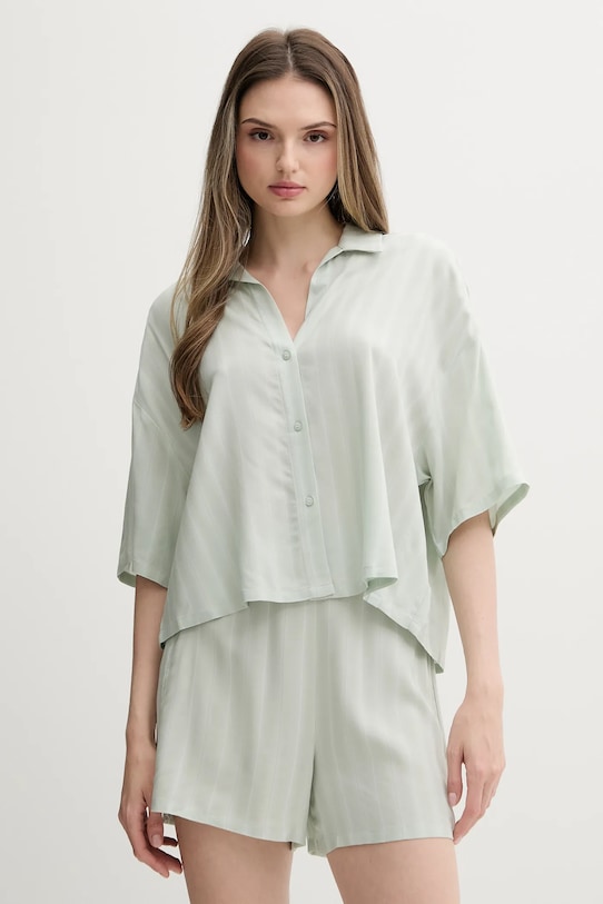 Пижамная рубашка Calvin Klein Underwear, зеленый
Пижамная рубашка Calvin Klein Underwear, зеленый