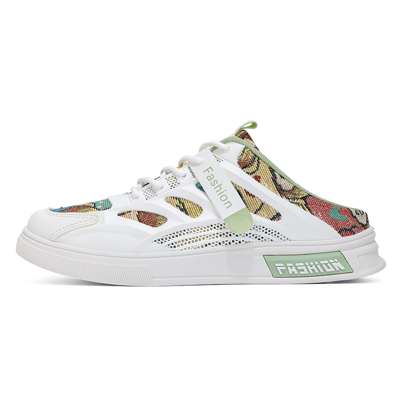 Wooden Rabbit Закрытые тапочки мужские бело-зеленые, цвет White Green
Wooden Rabbit Закрытые тапочки мужские бело-зеленые, цвет White Green