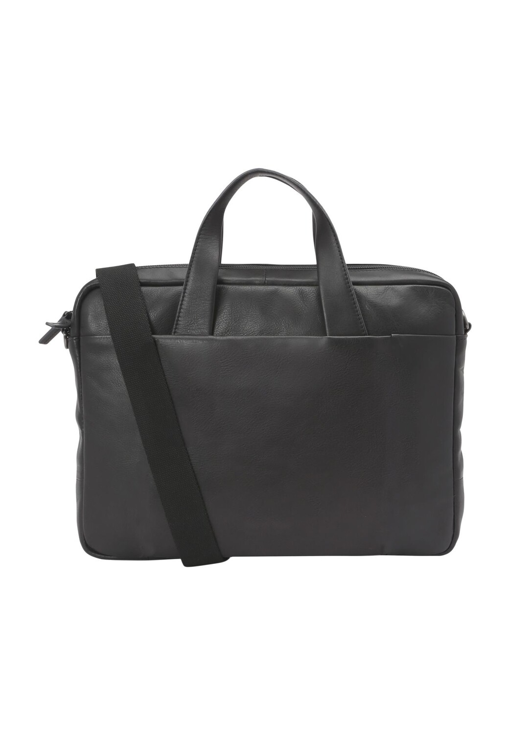 Портфель, кожаный, с отделением для ноутбука, однотонный Heyden, черный 
Портфель, кожаный, с отделением для ноутбука, однотонный Heyden, черный