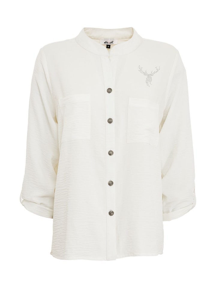 Блузка ADRIANE в цвете кремовый Hangowear
Блузка ADRIANE в цвете кремовый Hangowear