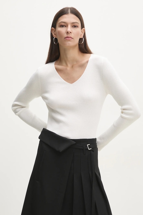 Свитер из шерсти мерино Answear.Lab, бежевый
Свитер из шерсти мерино Answear.Lab, бежевый