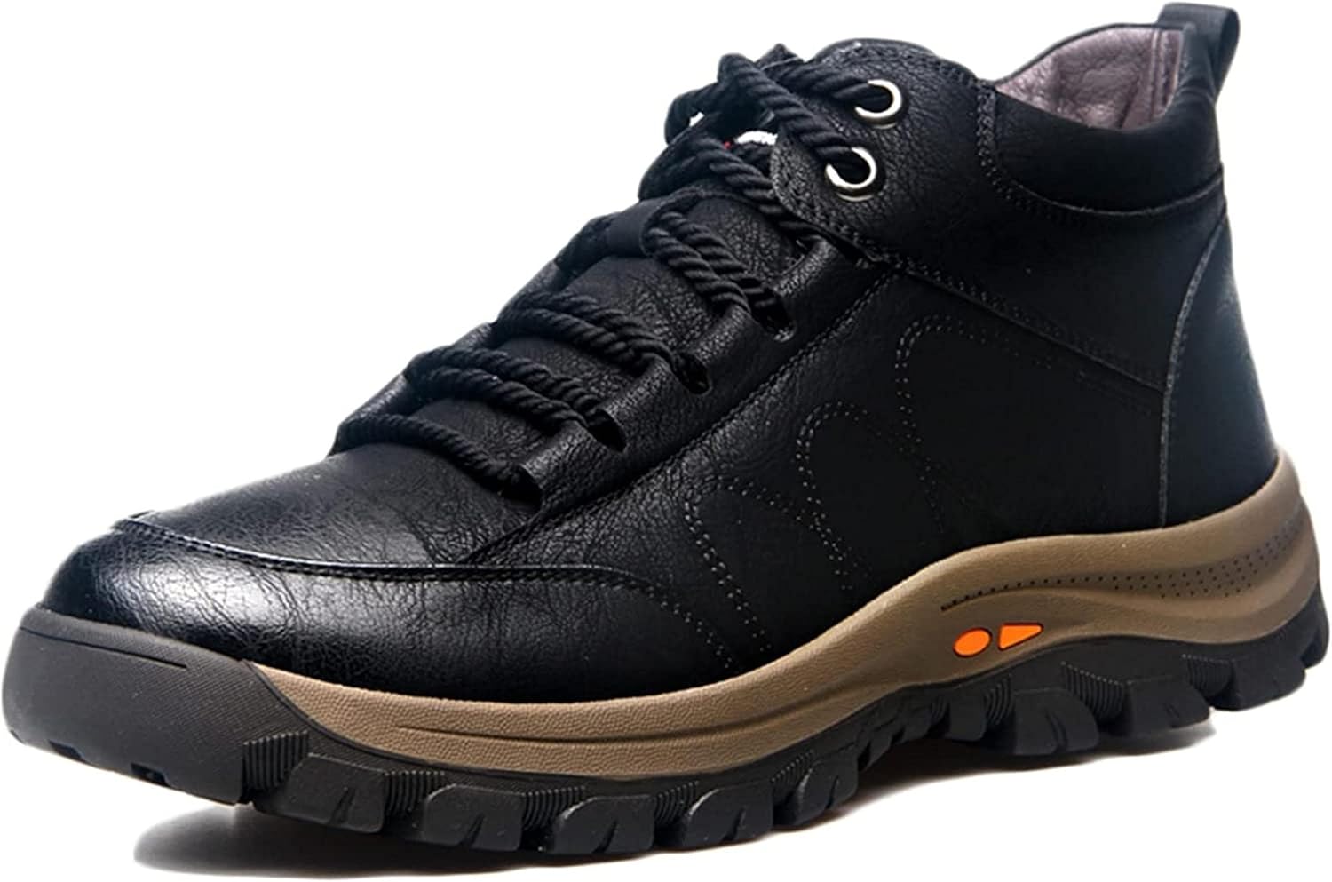 Мужские теплые ботинки Yiozoi до щиколотки, которые можно носить на улице зимой. Повседневная обувь на высокой подошве, кожаные туфли на шнуровке, мужские повседневные снежные ботинки, черный
Мужские теплые ботинки Yiozoi до щиколотки, которые можно носить на улице зимой. Повседневная обувь на высокой подошве, кожаные туфли на шнуровке, мужские повседневные снежные ботинки, черный