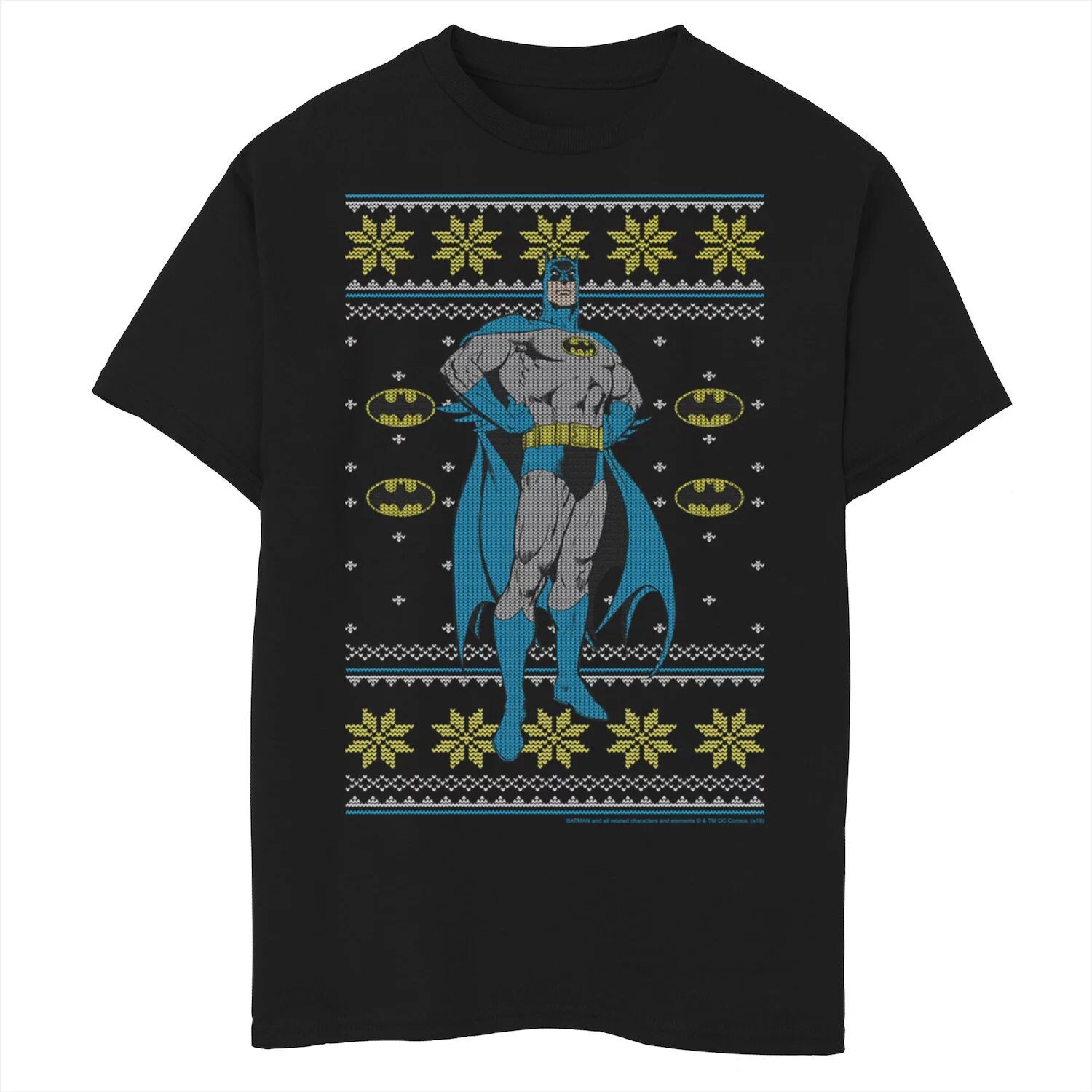 Рождественский свитер с графическим рисунком и изображением Бэтмена из комиксов DC для мальчиков 8–20 лет Licensed Character
Рождественский свитер с графическим рисунком и изображением Бэтмена из комиксов DC для мальчиков 8–20 лет Licensed Character
