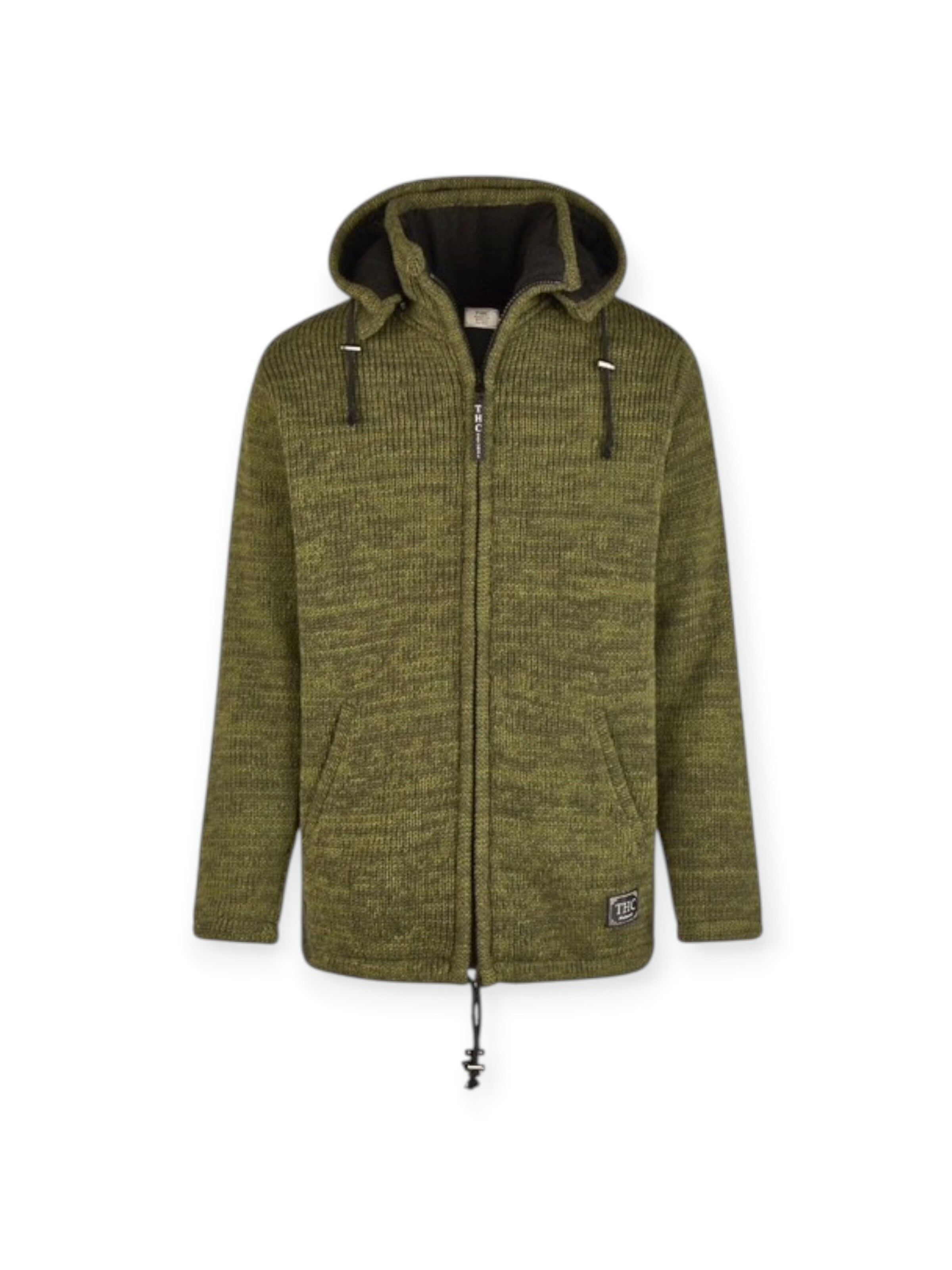 THC Natural Line Кардиган 'THC 627' в темно-зеленом цвете
THC Natural Line Кардиган 'THC 627' в темно-зеленом цвете