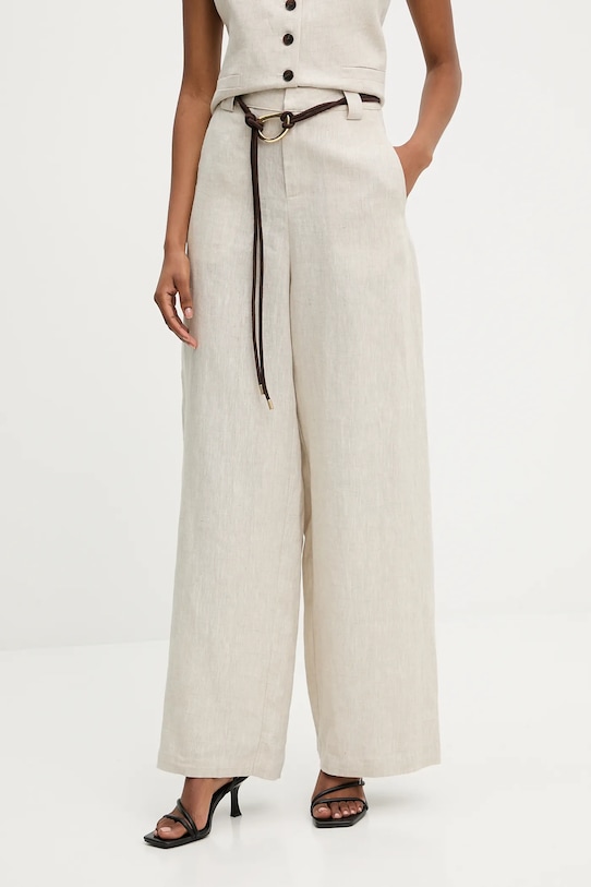 Льняные брюки Answear.Lab, бежевый
Льняные брюки Answear.Lab, бежевый