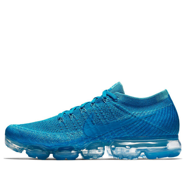 Кроссовки air vapormax flyknit Nike, синий 
Кроссовки air vapormax flyknit Nike, синий