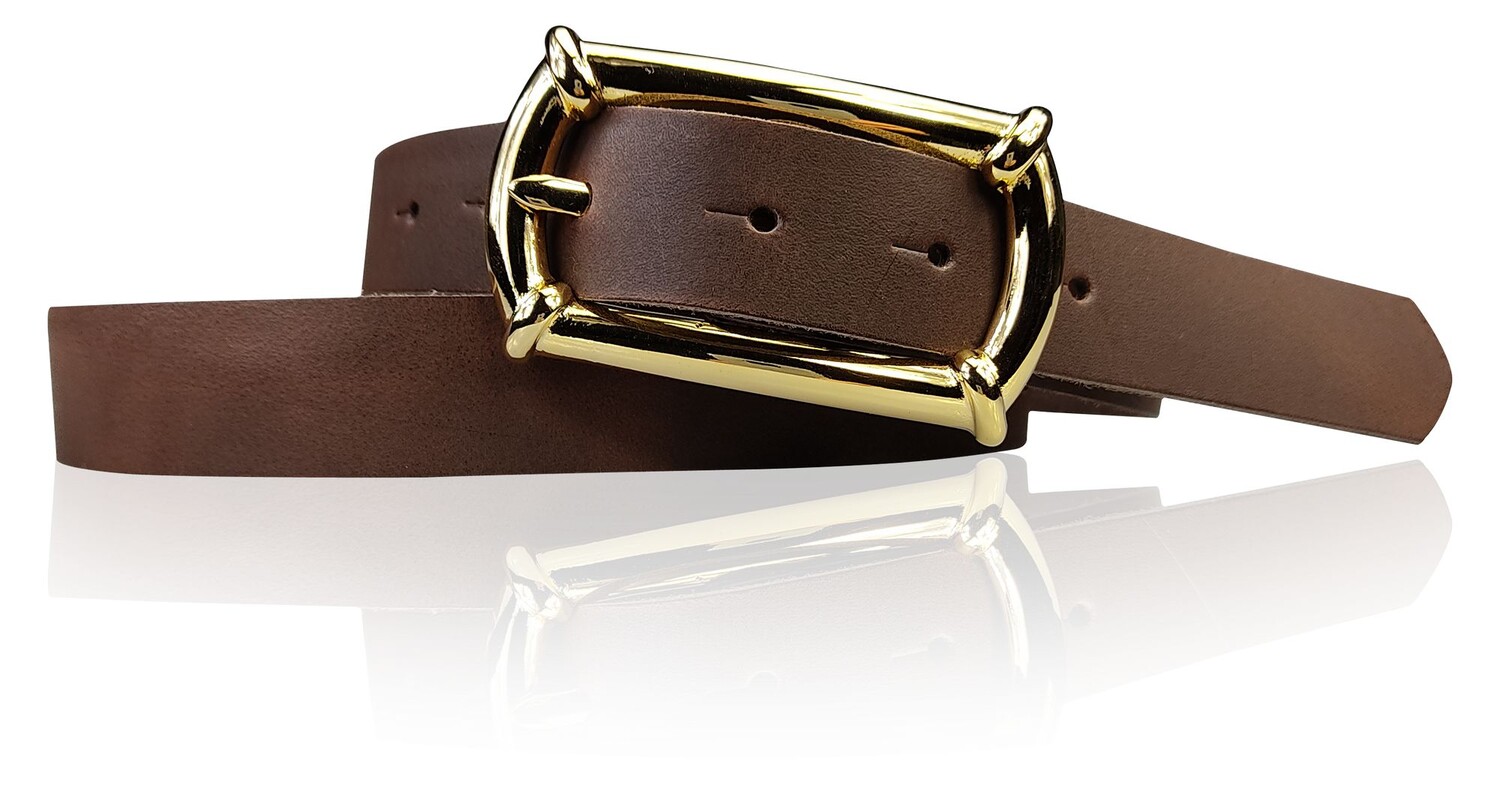 Кожаный ремень FRONHOFER, темно коричневый
Кожаный ремень FRONHOFER, темно коричневый