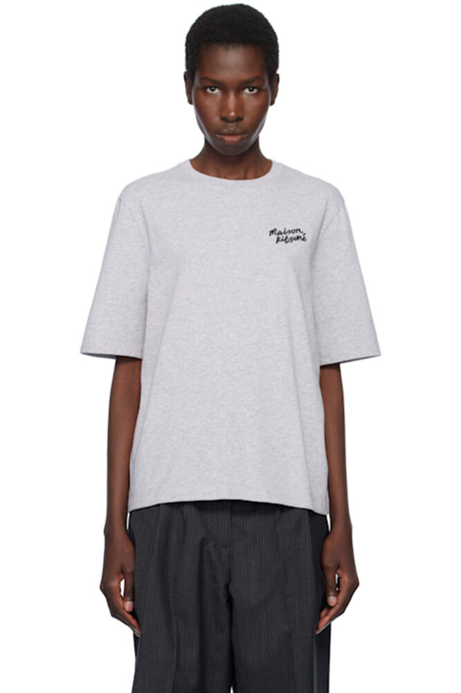 Серая футболка с надписью «Maison Kitsuné» Handwriting Comfort
Серая футболка с надписью «Maison Kitsuné» Handwriting Comfort