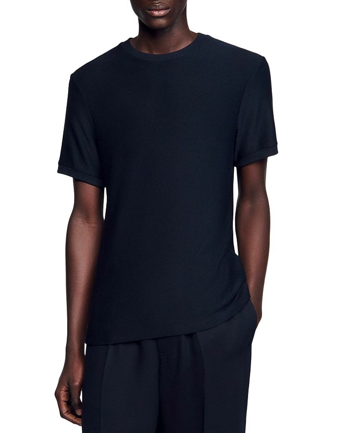 Футболка с круглым вырезом Sandro, синий
Футболка с круглым вырезом Sandro, синий