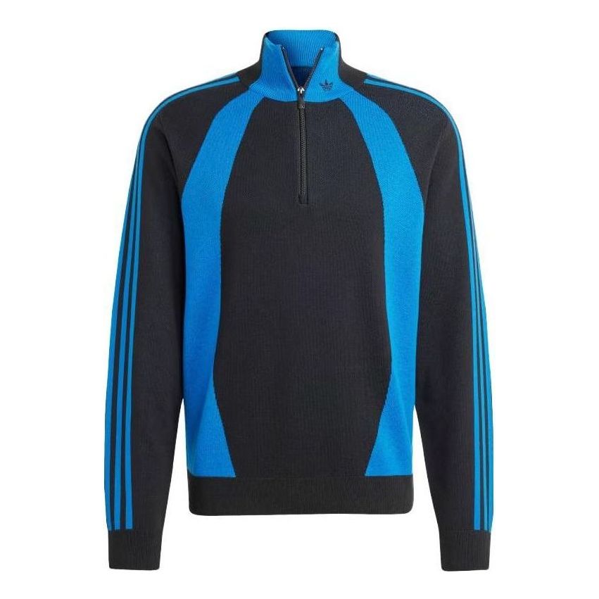 Джемпер adidas Quarter-Zip Jumper 'Blue Black'
Джемпер adidas Quarter-Zip Jumper 'Blue Black'