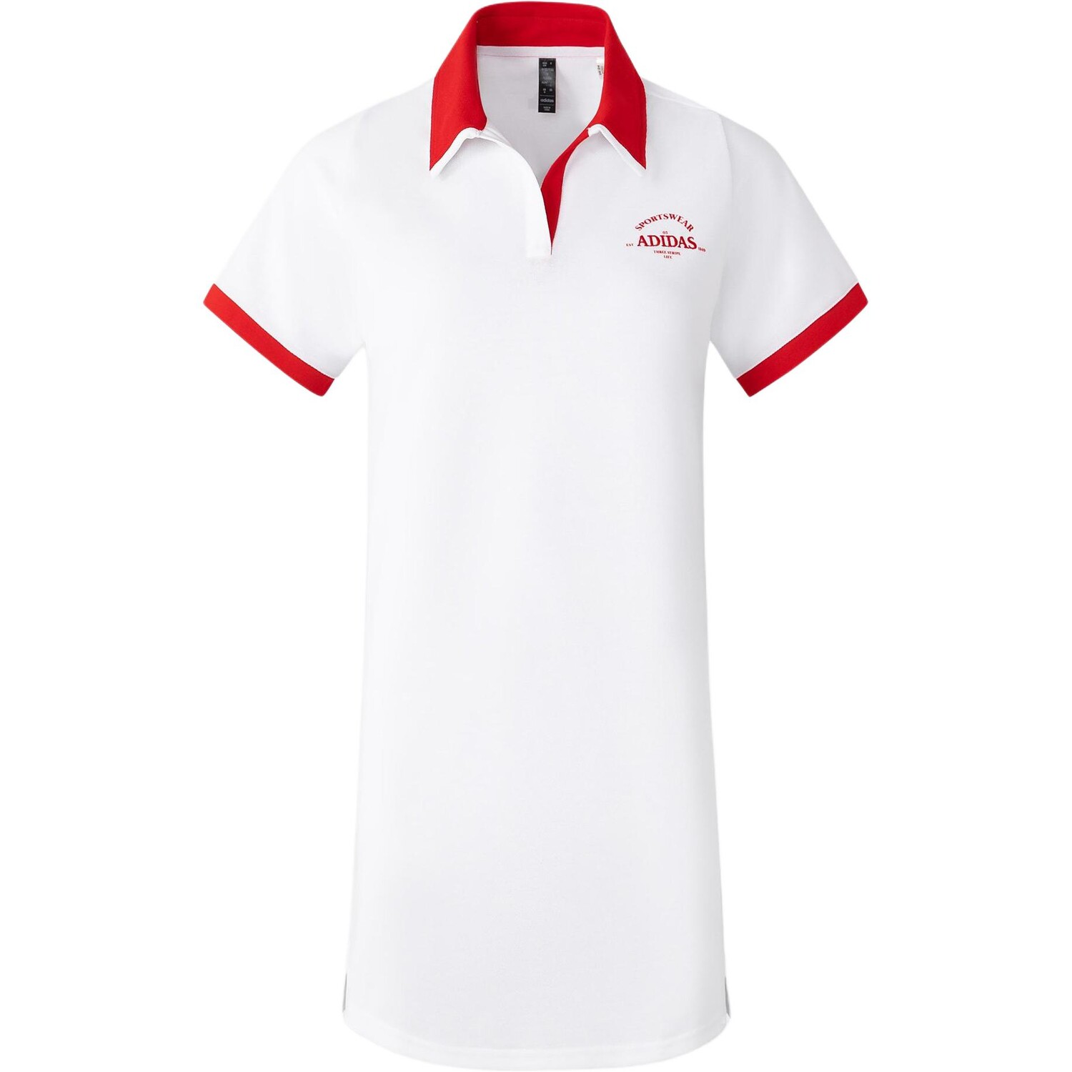 Платье с короткими рукавами женское белое Adidas
Платье с короткими рукавами женское белое Adidas