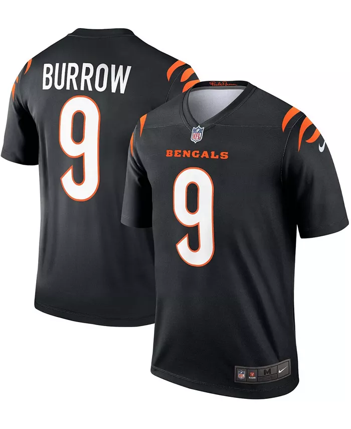 Мужская футболка Joe Burrow Black Cincinnati Bengals Legend Nike
Мужская футболка Joe Burrow Black Cincinnati Bengals Legend Nike