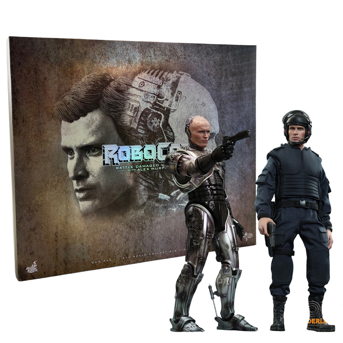 Набор фигурок Hot Toys Robocop: Robocop (Battle Damaged Version )& Alex Murphy MMS266
Набор фигурок Hot Toys Robocop: Robocop (Battle Damaged Version )& Alex Murphy MMS266