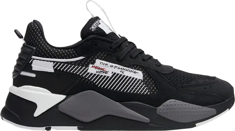 Кроссовки Puma RS-X Taped The Beginning Is Here, черный
Кроссовки Puma RS-X Taped The Beginning Is Here, черный
