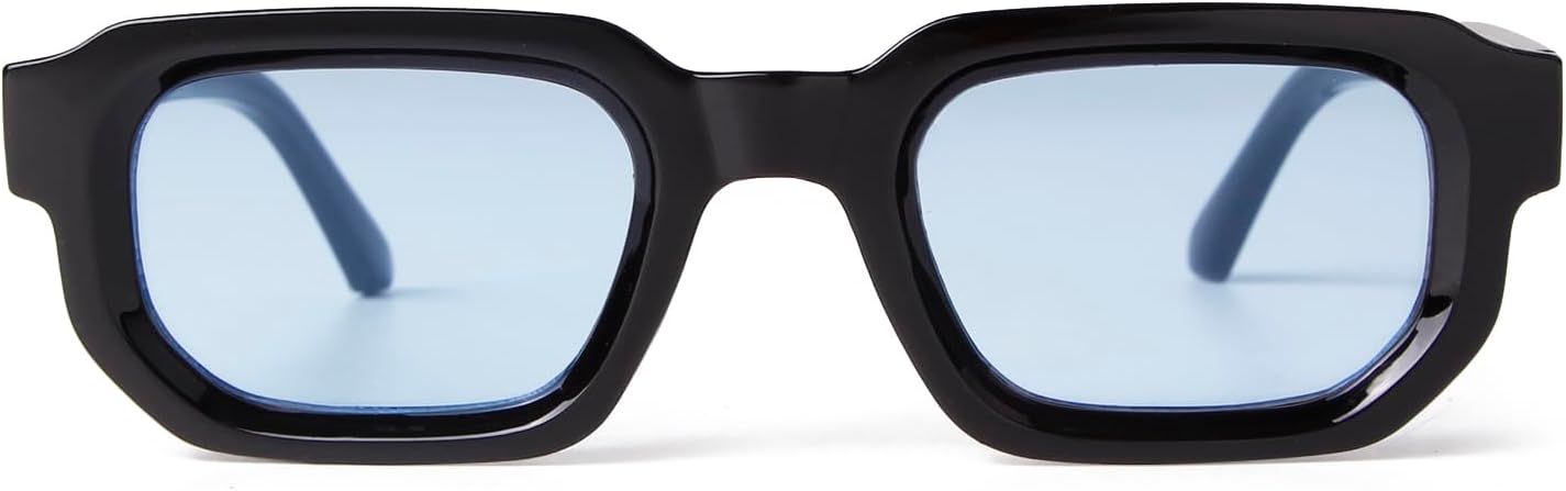 Солнцезащитные очки JUDOO в стиле ретро, прямоугольные, для мужчин и женщин, модные, маленькие, с оранжевыми линзами, массивные, квадратные, винтажные цветные, Black Frame/Blue Lens
Солнцезащитные очки JUDOO в стиле ретро, прямоугольные, для мужчин и женщин, модные, маленькие, с оранжевыми линзами, массивные, квадратные, винтажные цветные, Black Frame/Blue Lens