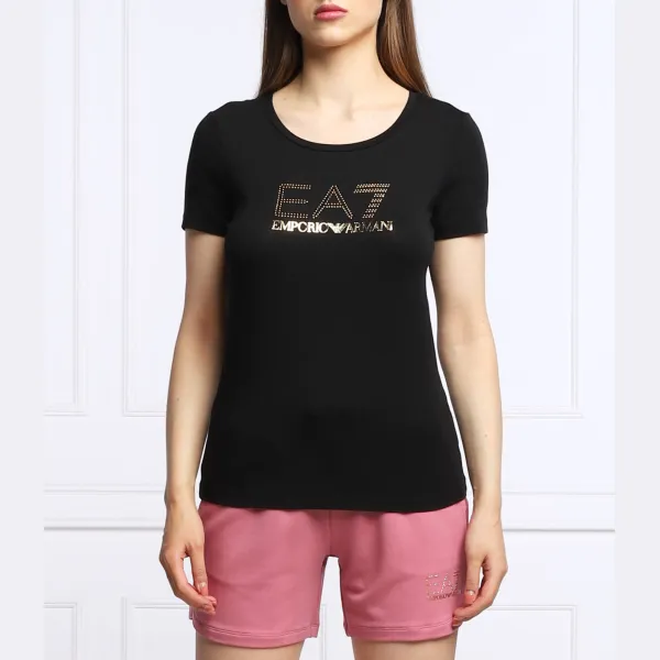 Футболка стандартного кроя Ea7, черный
Футболка стандартного кроя Ea7, черный