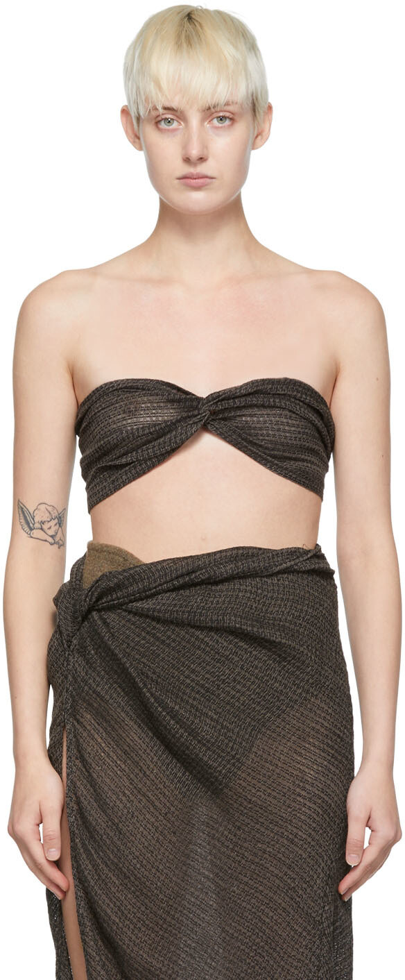 Серый бюстгальтер Maazi-G Le Kasha
Серый бюстгальтер Maazi-G Le Kasha