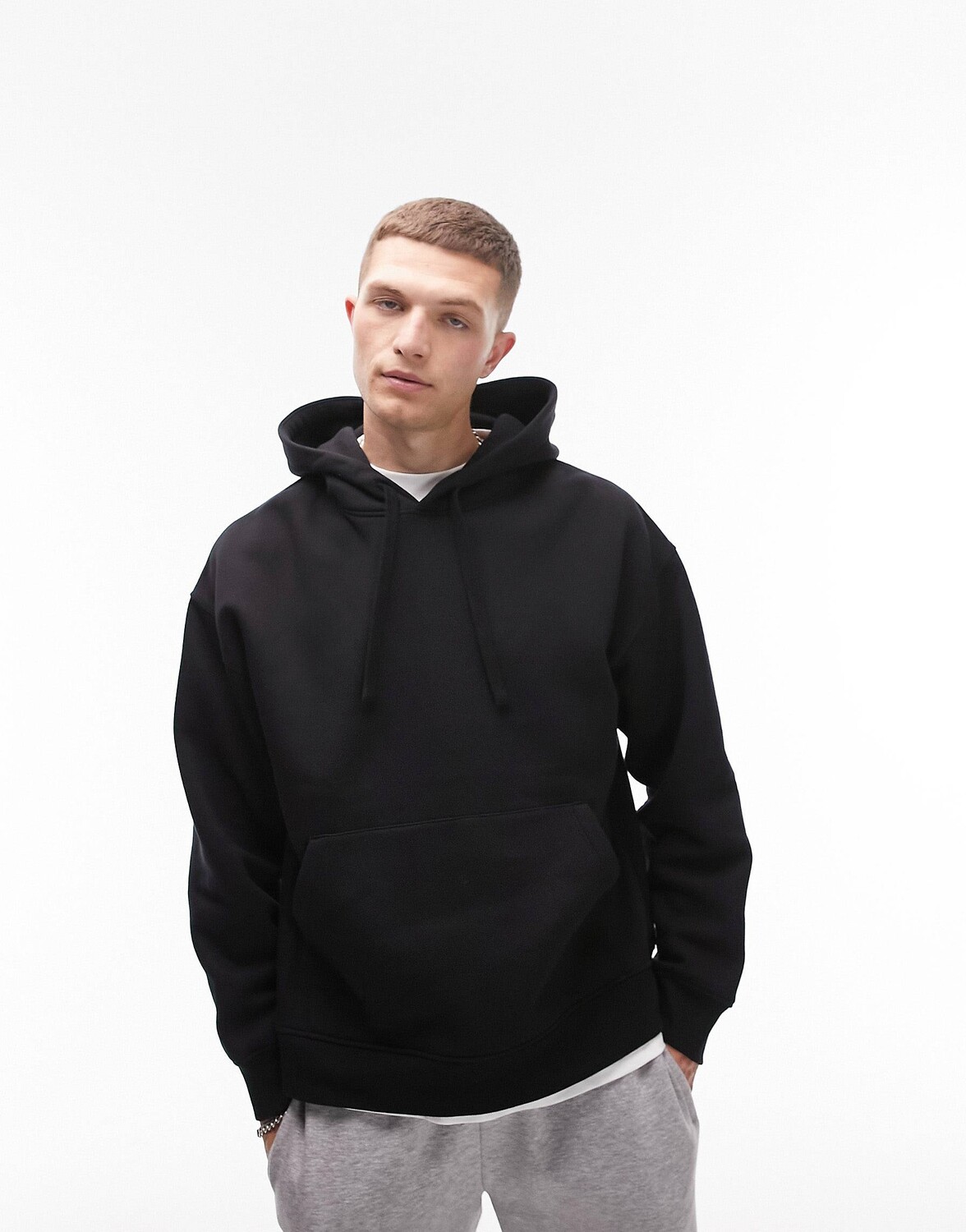 Толстовка Topman Oversized, черный
Толстовка Topman Oversized, черный
