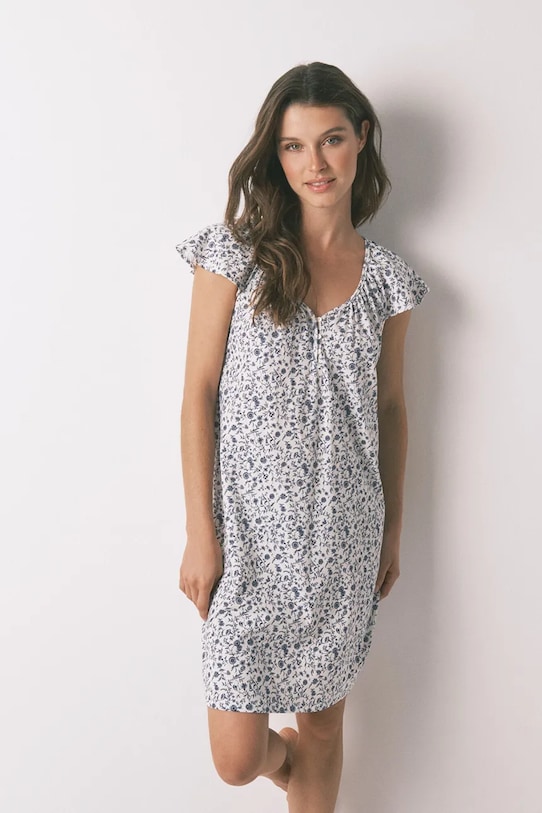 Хлопковая ночная рубашка Women'Secret, зеленый
Хлопковая ночная рубашка Women'Secret, зеленый