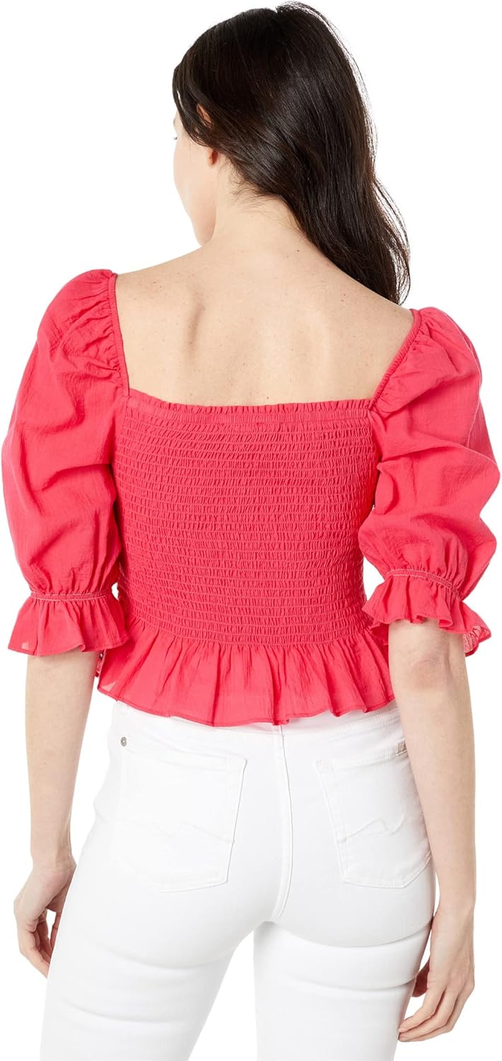 Женская блузка-рубашка с баской Tommy Hilfiger, Azalea
Женская блузка-рубашка с баской Tommy Hilfiger, Azalea