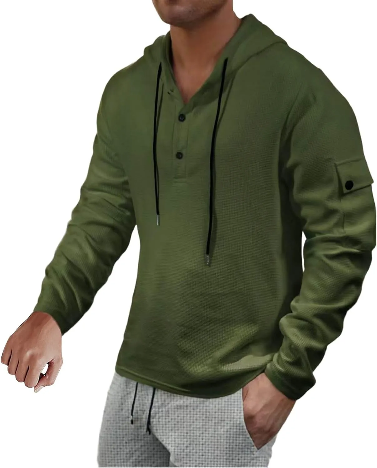 Мужской худи с длинным рукавом Loose Fit
Мужской худи с длинным рукавом Loose Fit