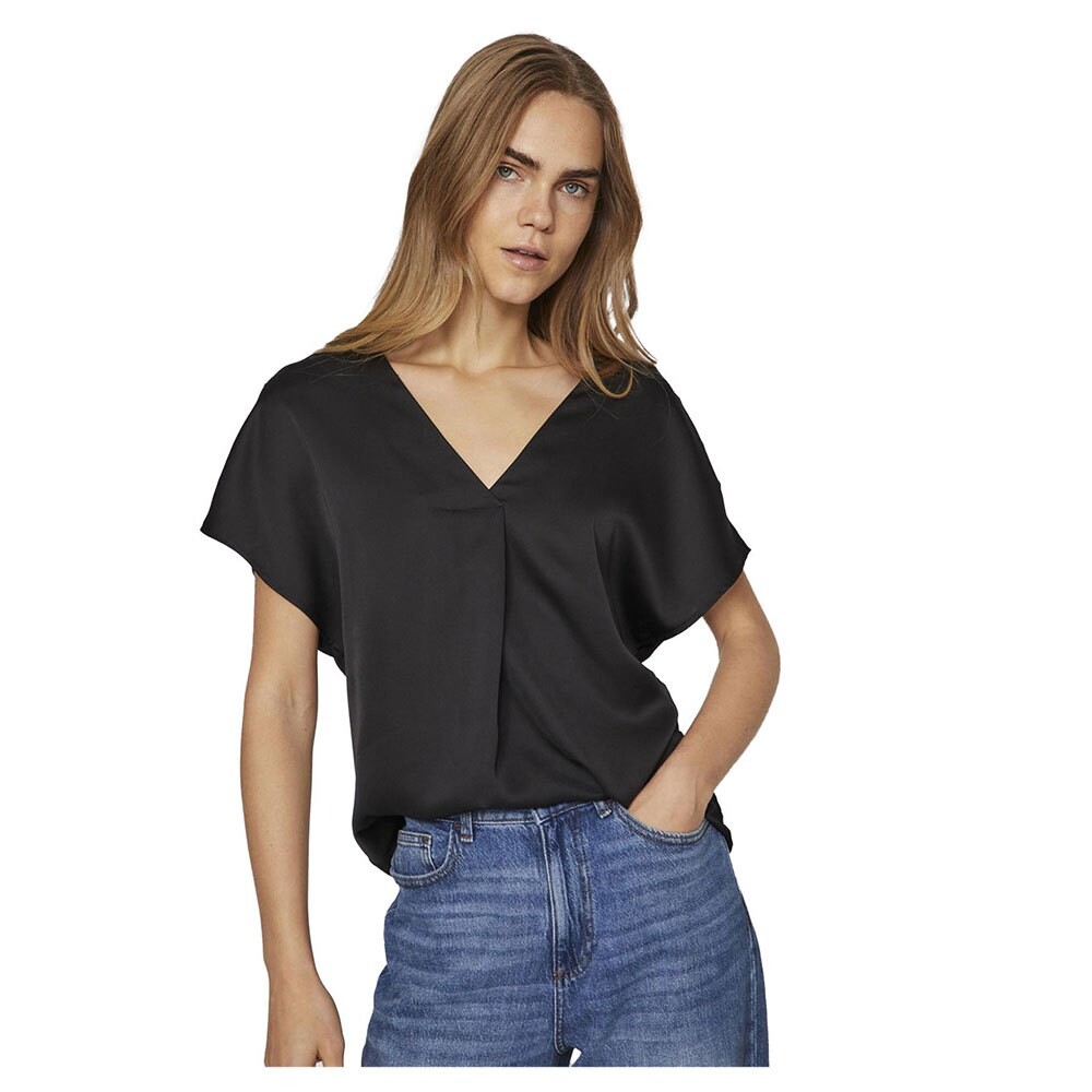 Блуза с коротким рукавом Vila Ellette, черный
Блуза с коротким рукавом Vila Ellette, черный