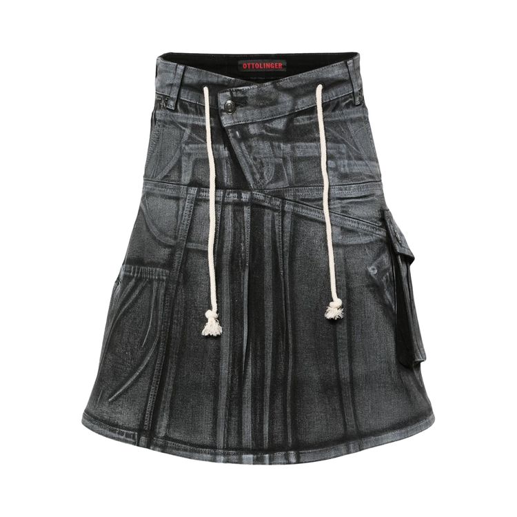 Юбка Ottolinger Midi Skirt 'Black', черный 
Юбка Ottolinger Midi Skirt 'Black', черный