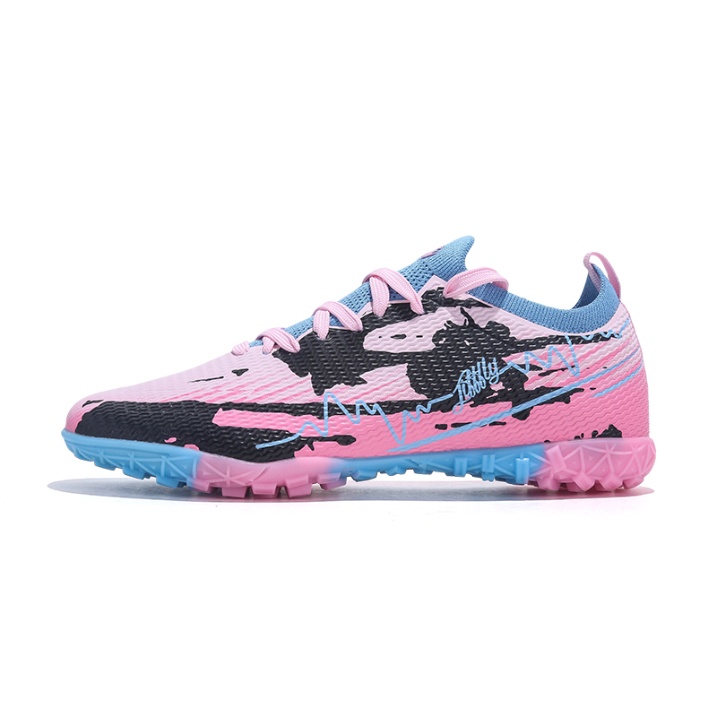 Jifffly Амортизирующие футбольные бутсы с противоскользящими и износостойкими свойствами унисекс розовые и синие с разноцветными шипами, цвет Pink Blue Mismatched Studs
Jifffly Амортизирующие футбольные бутсы с противоскользящими и износостойкими свойствами унисекс розовые и синие с разноцветными шипами, цвет Pink Blue Mismatched Studs