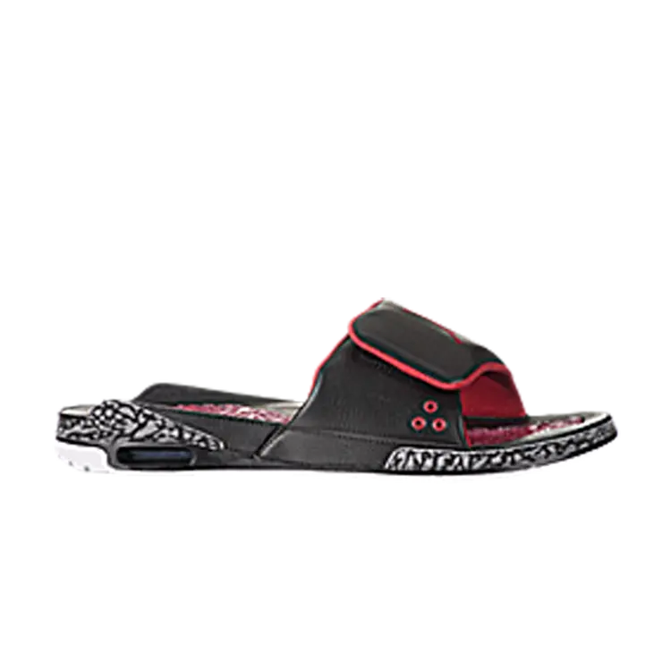 Кроссовки Air Jordan 3 Slide 'Black Cement Grey', черный
Кроссовки Air Jordan 3 Slide 'Black Cement Grey', черный