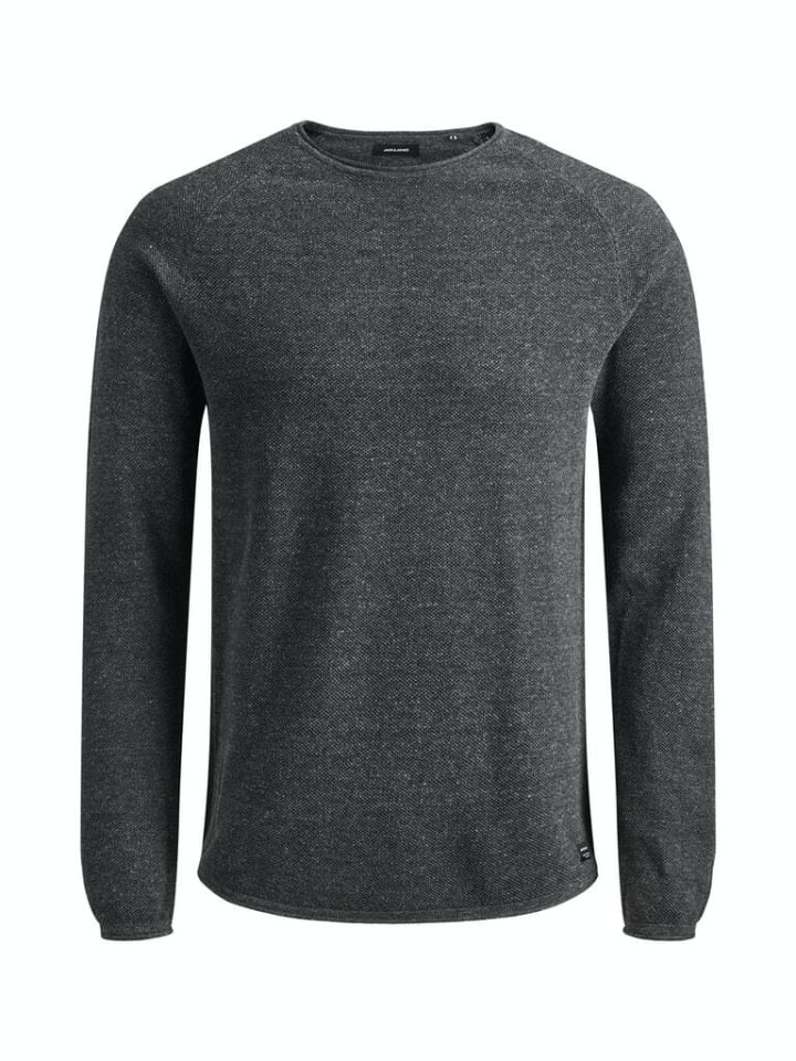 Пуловер Jack & Jones Pullover, цвет Dark Grey Melange 
Пуловер Jack & Jones Pullover, цвет Dark Grey Melange