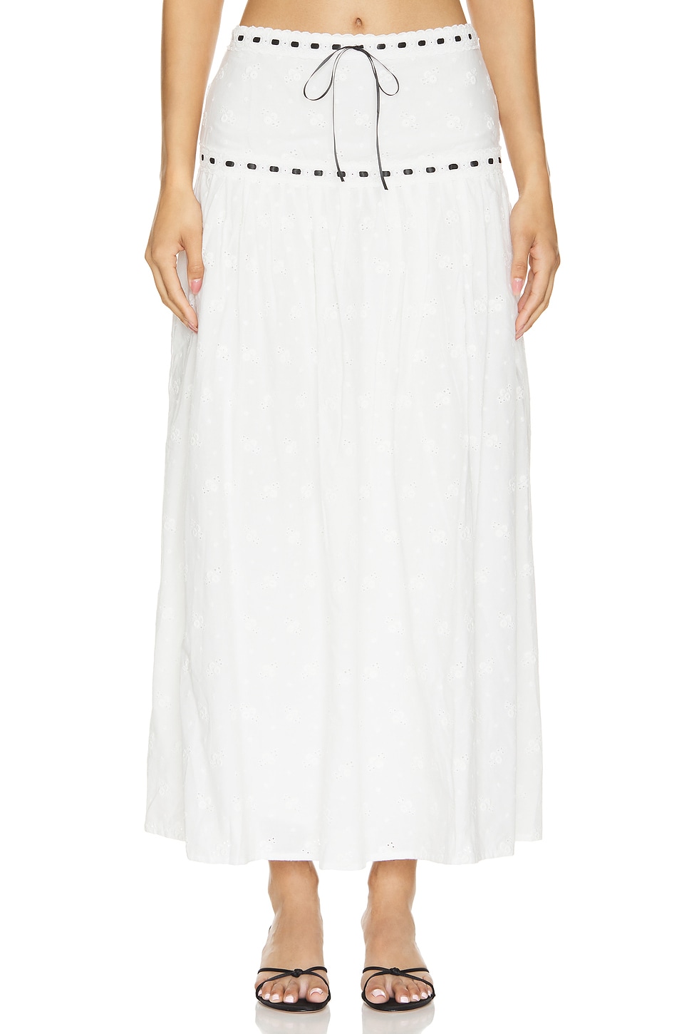 Юбка макси кармен Majorelle, белый
Юбка макси кармен Majorelle, белый