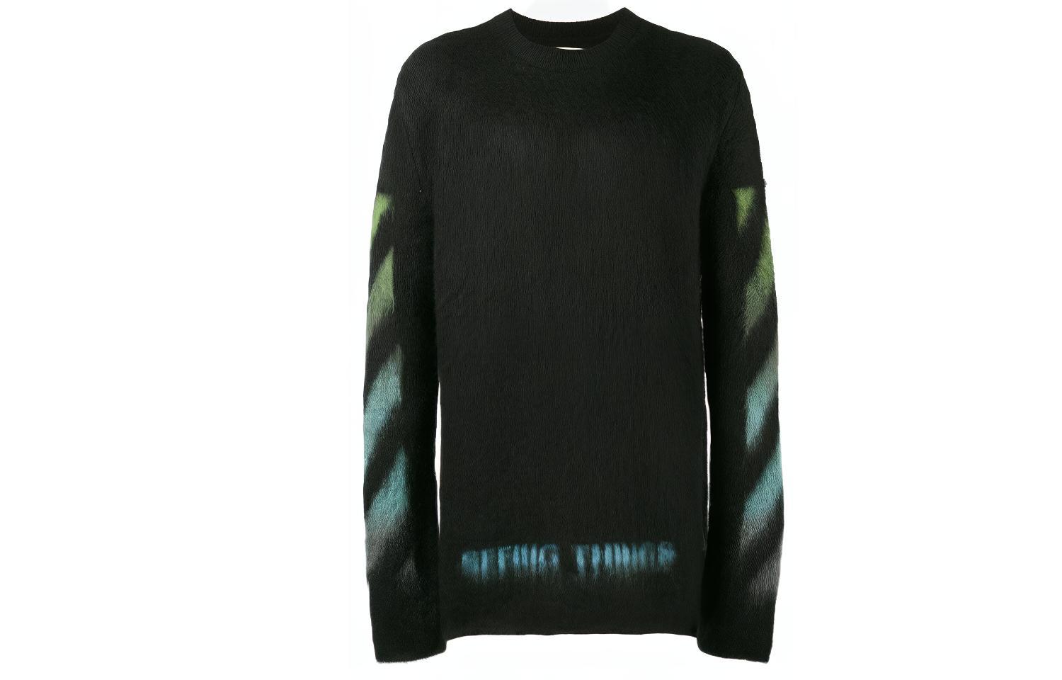 OFF-WHITE OFF WHITE свитер свободного кроя мужской сине-зеленый
OFF-WHITE OFF WHITE свитер свободного кроя мужской сине-зеленый
