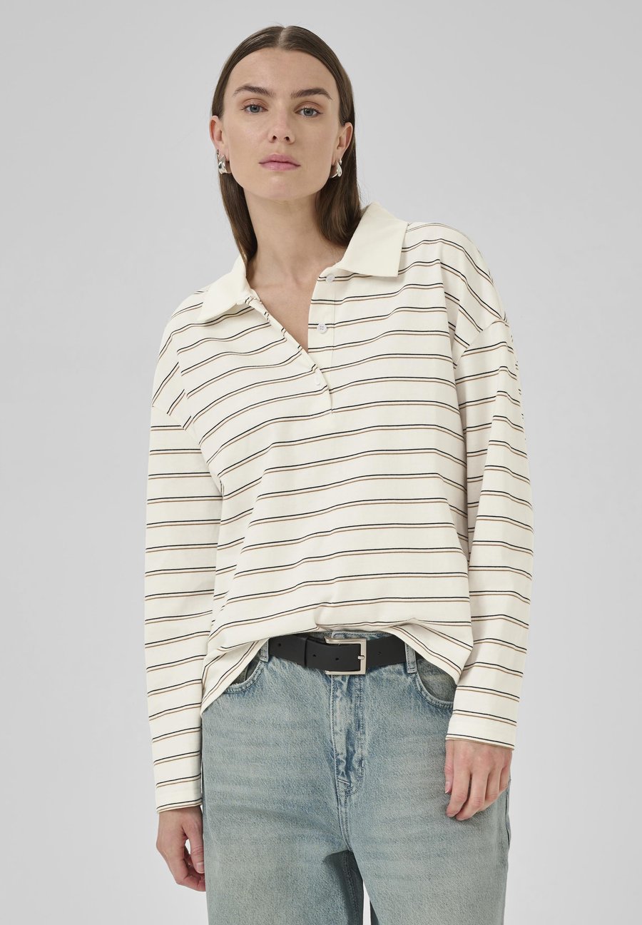 Поло My Essential Wardrobe ANNAMW, Snow White Striped/White
Поло My Essential Wardrobe ANNAMW, Snow White Striped/White