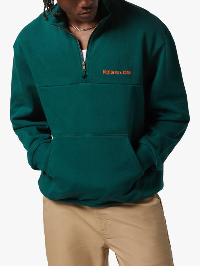Вышитый утепленный полузип Brixton, Deep Emerald
Вышитый утепленный полузип Brixton, Deep Emerald