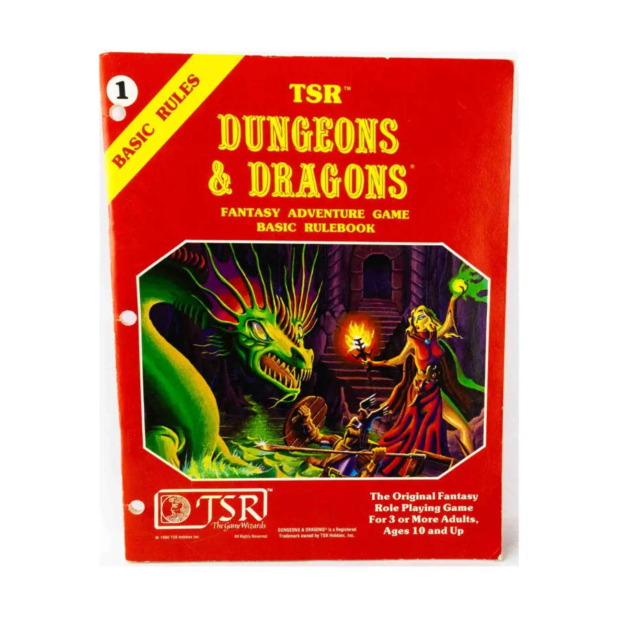 Basic Rulebook (9th-11th Printings, Erol Otus Cover), Basic Dungeons & Dragons (Original Edition) - Box Sets & Core Rules, мягкая обложка
Basic Rulebook (9th-11th Printings, Erol Otus Cover), Basic Dungeons & Dragons (Original Edition) - Box Sets & Core Rules, мягкая обложка
