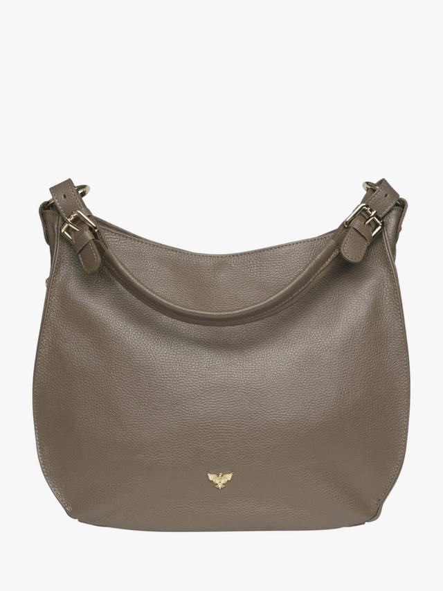 Кожаная сумка хобо Harriet Apatchy London, Mink
Кожаная сумка хобо Harriet Apatchy London, Mink