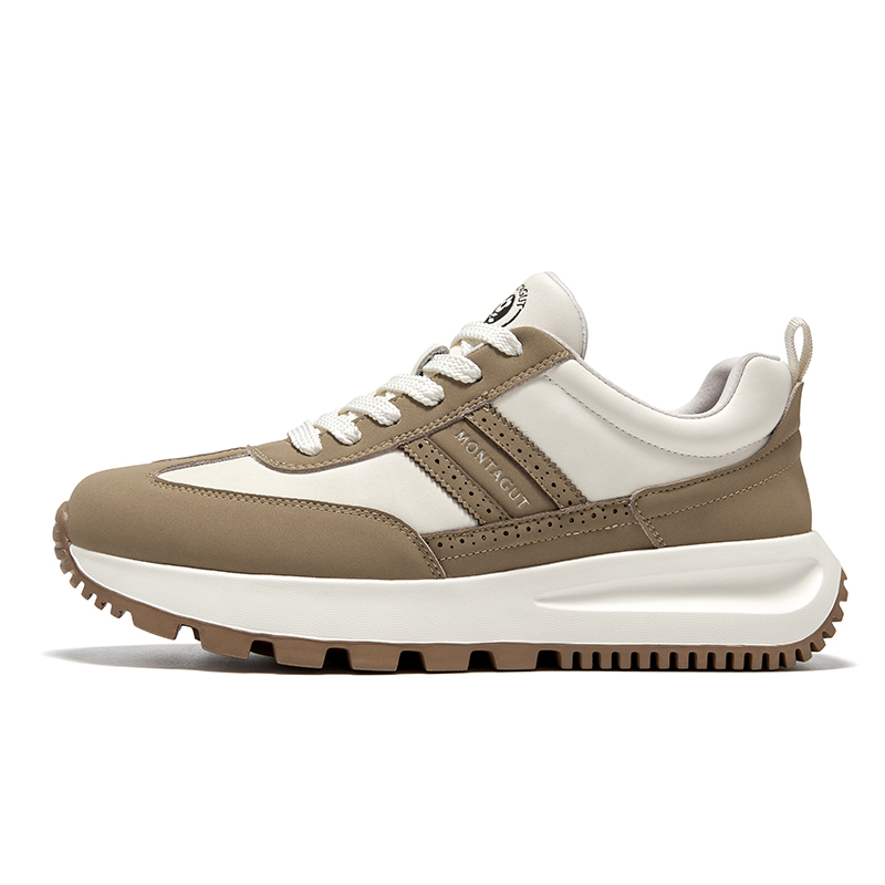 Амортизирующие противоскользящие износостойкие низкие повседневные кроссовки для мужчин Montagut, белый
Амортизирующие противоскользящие износостойкие низкие повседневные кроссовки для мужчин Montagut, белый