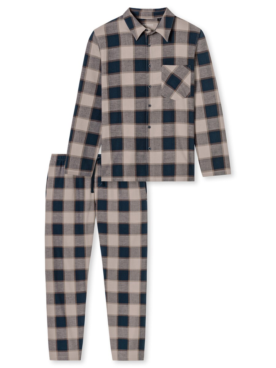 Длинная пижама SCHIESSER Selected Premium Warming, бежевый
Длинная пижама SCHIESSER Selected Premium Warming, бежевый