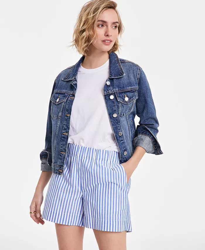 Женские шорты Fantastic Stripe на резинке On 34th, синий
Женские шорты Fantastic Stripe на резинке On 34th, синий