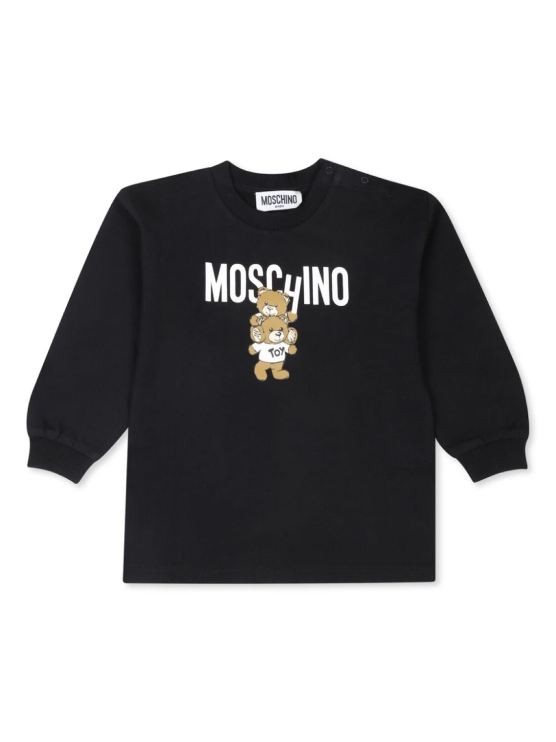 Moschino Kids хлопковая толстовка с принтом «Медвежонок Тедди», черный
Moschino Kids хлопковая толстовка с принтом «Медвежонок Тедди», черный