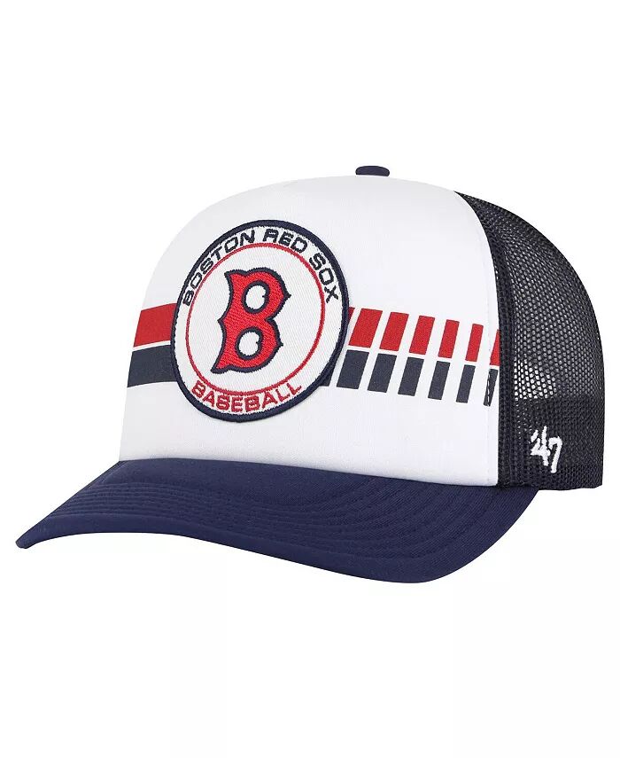 Мужская белая/темно-синяя бейсболка Boston Red Sox Cooperstown Collection Pack Express Trucker Adjustable '47 Brand
Мужская белая/темно-синяя бейсболка Boston Red Sox Cooperstown Collection Pack Express Trucker Adjustable '47 Brand
