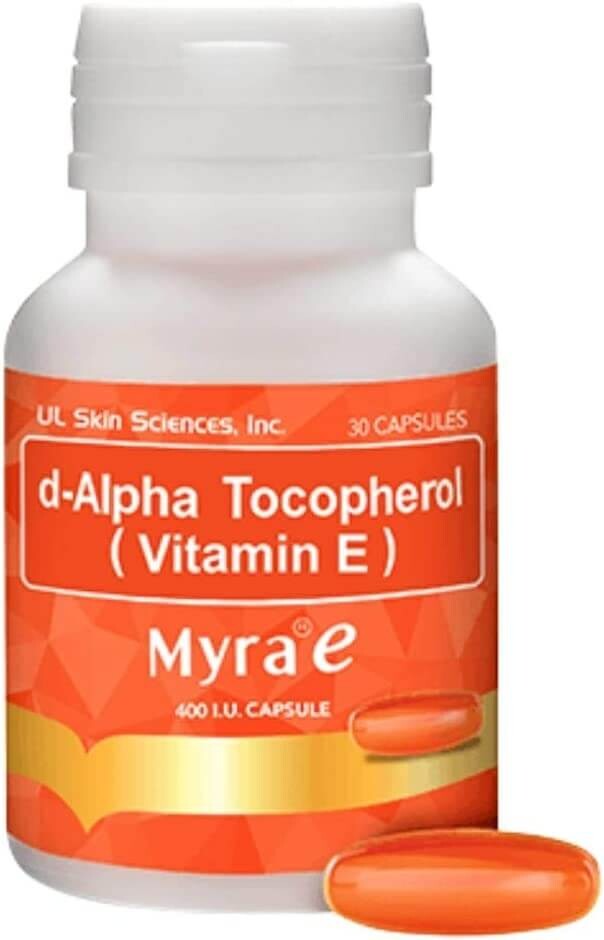 Витамин Е d-альфа-токоферол (30 капсул) от Myra E
Витамин Е d-альфа-токоферол (30 капсул) от Myra E
