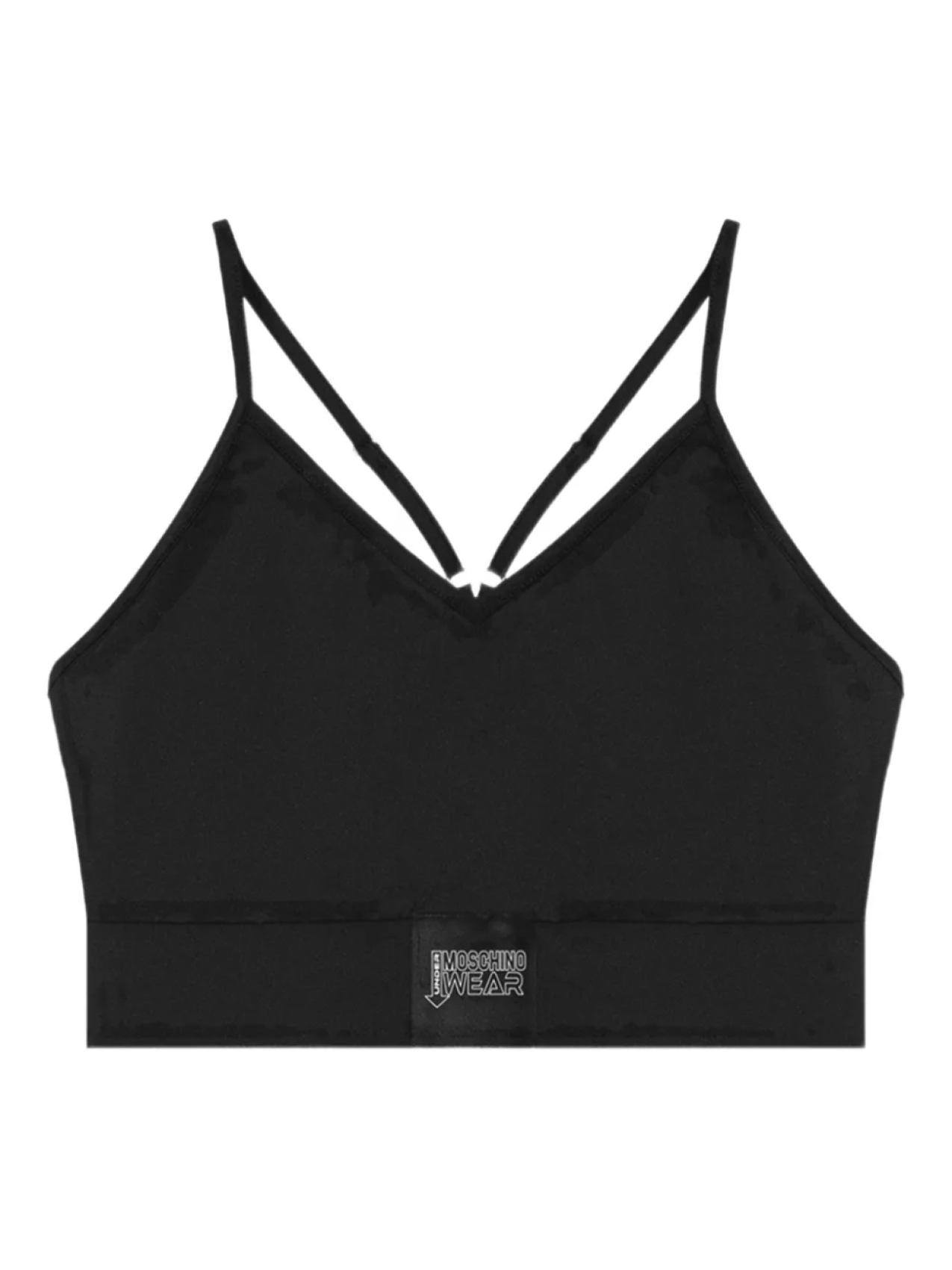 Топ с логотипом Moschino, черный
Топ с логотипом Moschino, черный