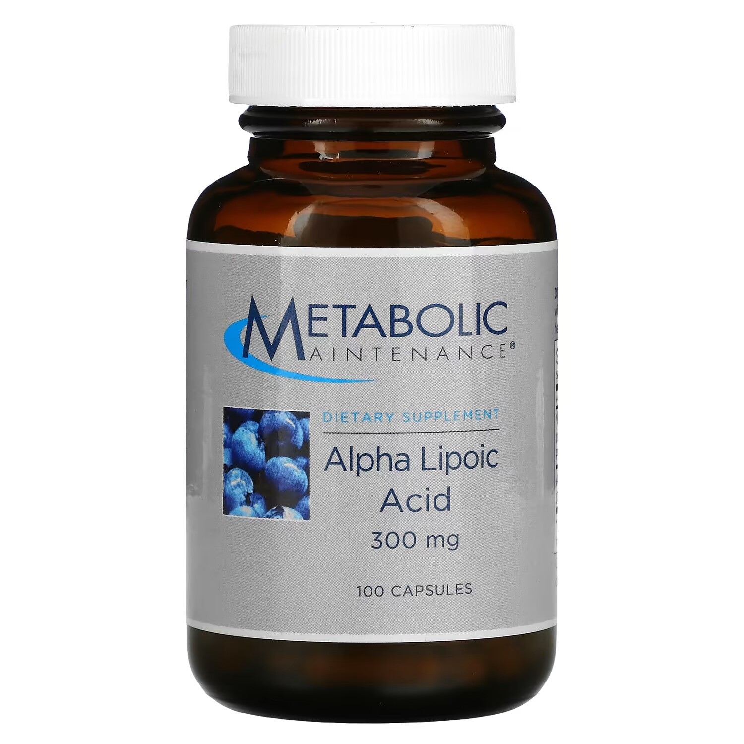 Metabolic Maintenance Альфа-липоевая кислота 300 мг, 100 растительных капсул
Metabolic Maintenance Альфа-липоевая кислота 300 мг, 100 растительных капсул
